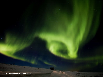 Exploziile solare fac spectacol pe cerul din Scotia si nordul Angliei