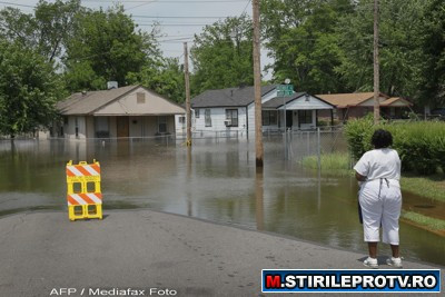 Viitura pe Mississippi de 15 metri inaltime. Americanii, ingroziti