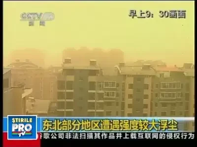 Se aliniaza planetele. Nordul Chinei, lovit de o furtuna-gigant de nisip