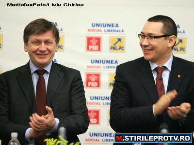 Antonescu: "Daca Boc nu va mai fi premier, USL va ataca in Parlament"