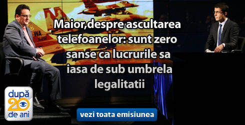 Ce spune directorul SRI despre ascultarea telefoanelor