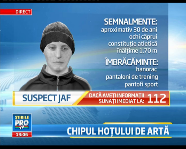 Chipul raului. Portretul-robot al celui mai rafinat hot din Romania