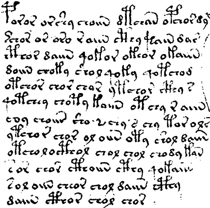 manuscrisul lui Voynich