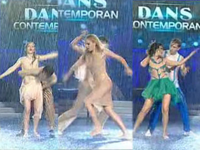 VIDEO. Lavinia, Corina sau Roxana? Cine merita titlul de cea mai sexy dansatoare in ploaie