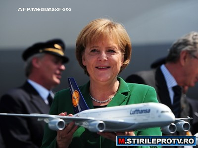 Incident diplomatic aerian. Iranul nu i-a dat voie cancelarului Angela Merkel sa survoleze tara