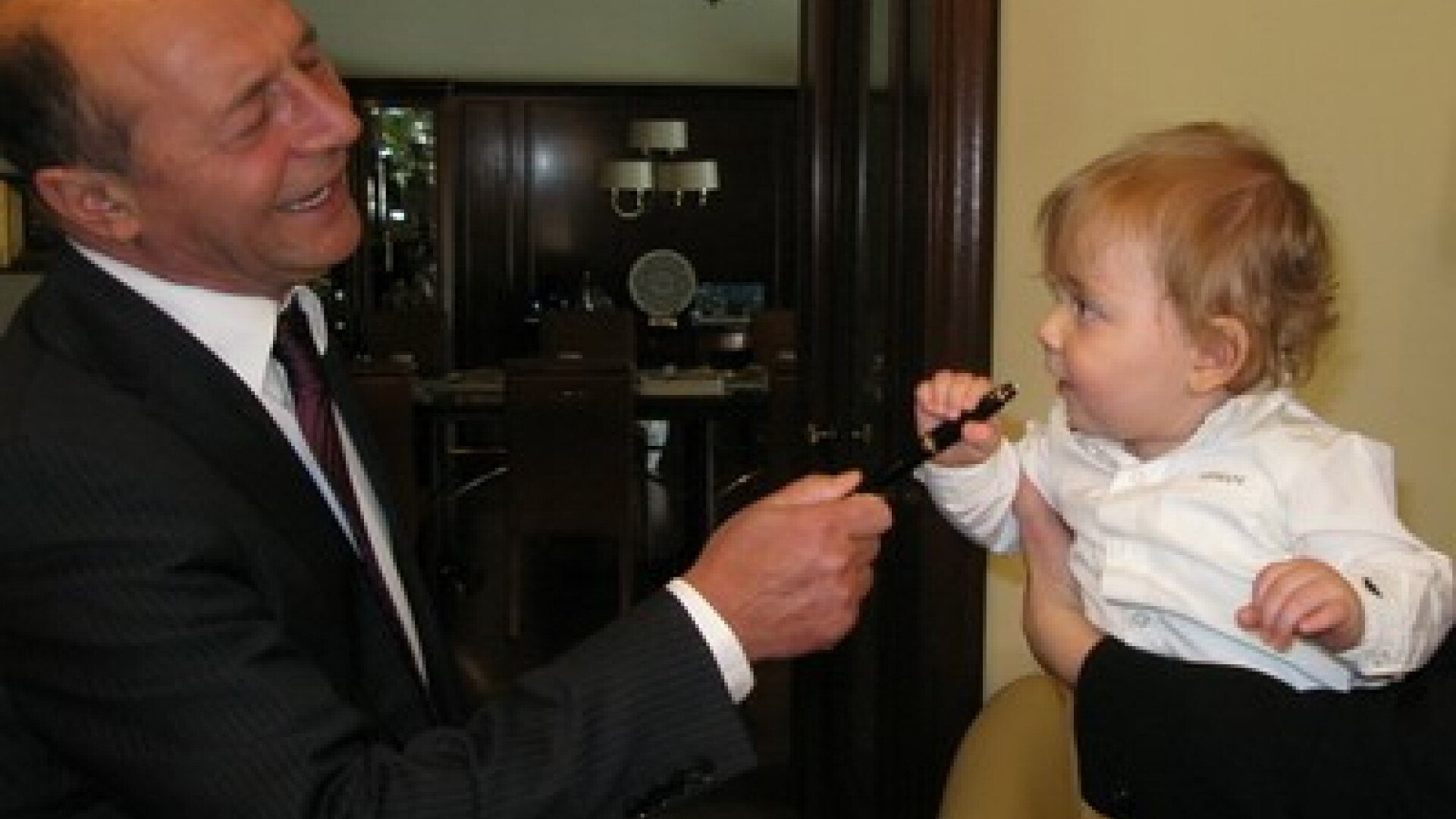 Traian Basescu si printul Carol Ferdinand