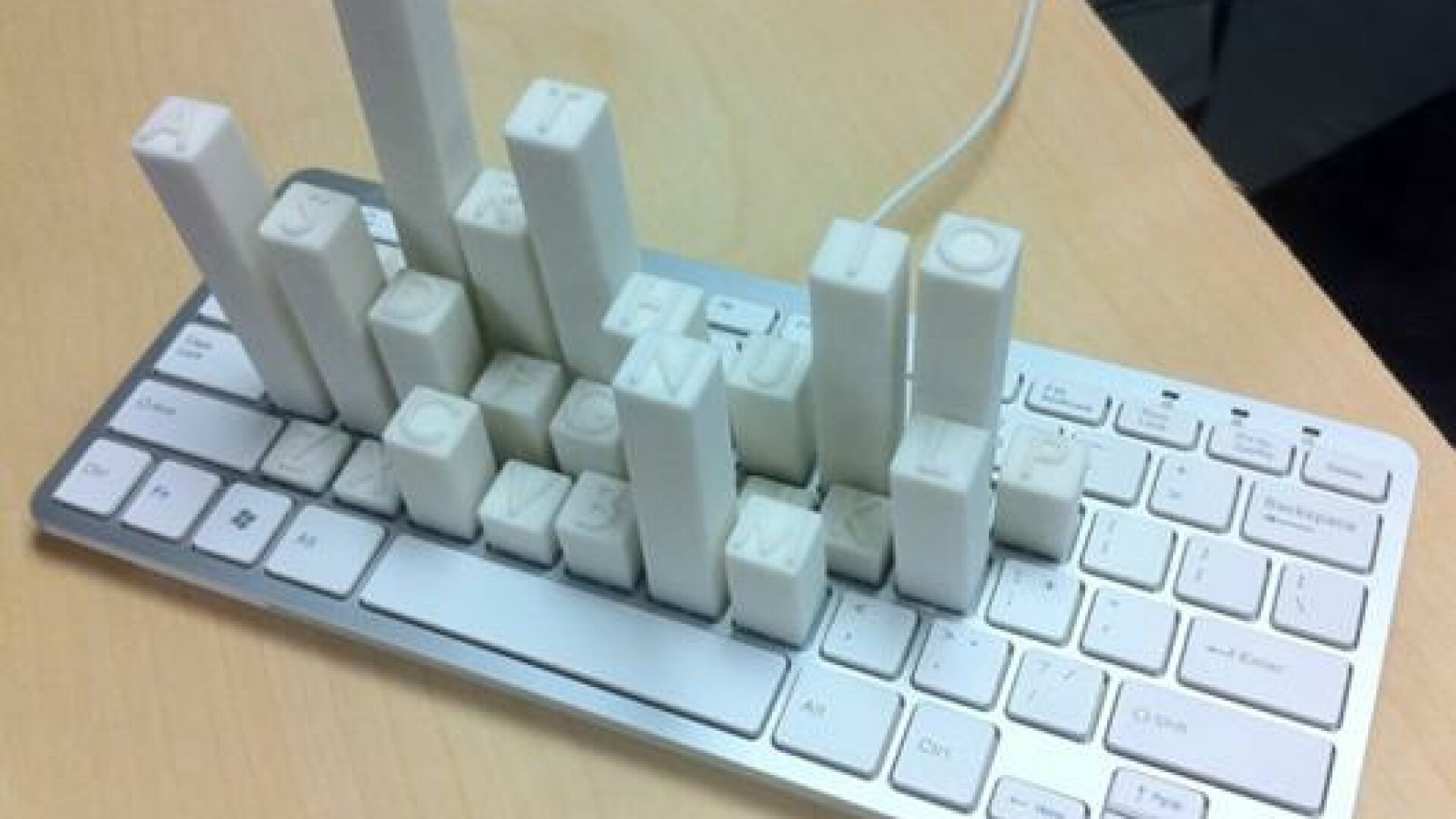 Ce litera tastezi cel mai des? Iata cele mai apasate taste