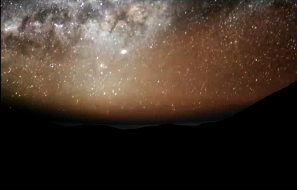 Cum se roteste Pamantul in imensitatea spatiului. VIDEO SPECTACULOS