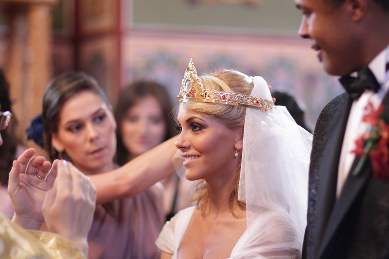 VIDEO si GALERIE FOTO. Cabral si Andreea Patrascu si-au legat destinele. Ce rochie a purtat mireasa