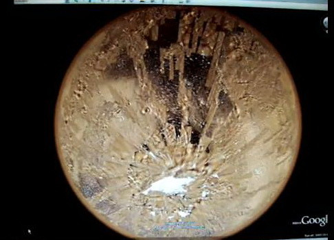 VIDEO. Statie spatiala extraterestra, descoperita pe Marte