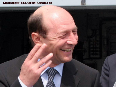 Un marinar roman pe Downing Street. Traian Basescu s-a intalnit cu David Cameron