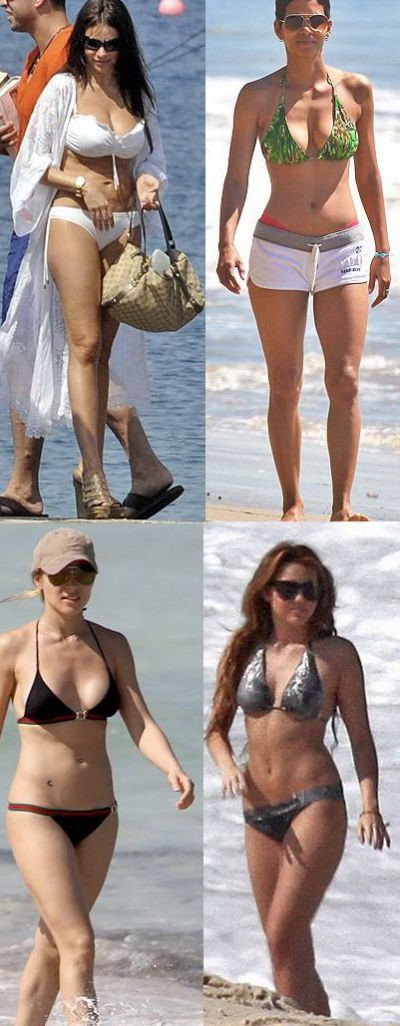 GALERIE FOTO / Fara nici un ajutor din Photoshop. Vezi cum arata vedetele in realitate