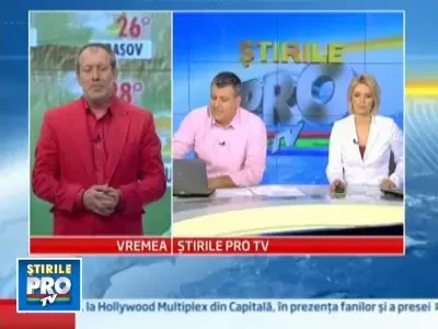 Vremea schimba "meniul". Temperaturi in scadere fata de ieri si averse in mai toata tara