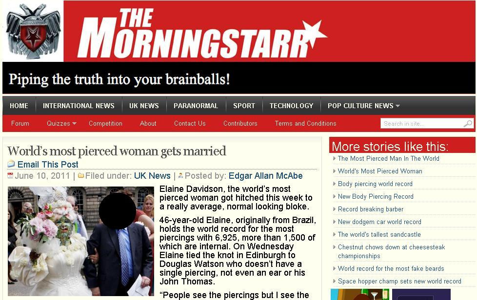 Cea mai gaurita femeie din lume s-a maritat. Vezi cine a luat-o de nevasta