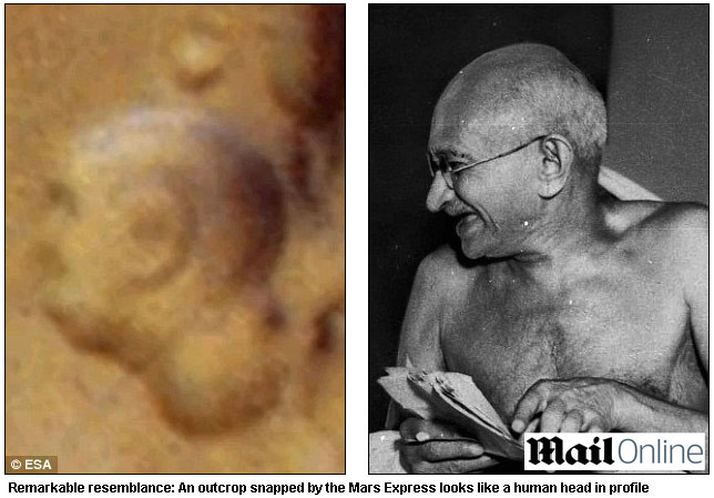 Fotografia care a facut inconjurul lumii. Vezi al cui este chipul descoperit pe Marte