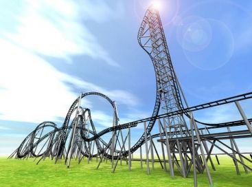 23 mil. lire sterline pentru cel mai abrupt rollercoaster din lume. De la 43 m inaltime cu 100 km/h