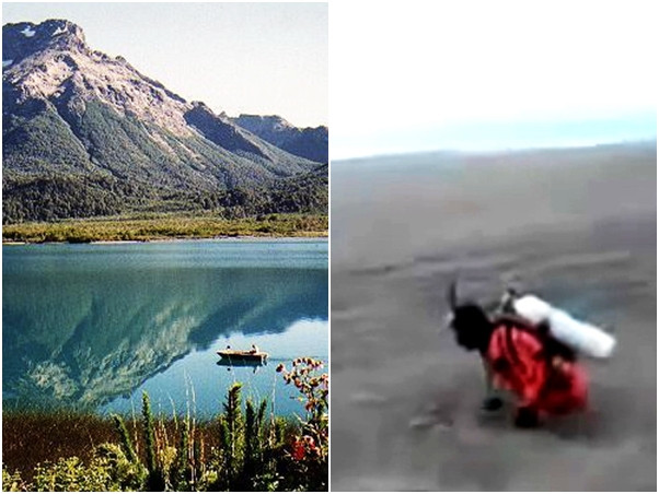 Video inspaimantator. Cum arata un lac acoperit cu 1 metru de cenusa venita, parca, din iad