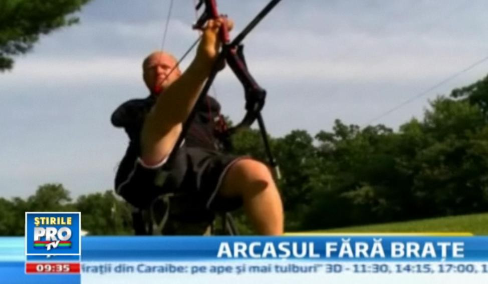 Nu are maini, dar face parte din echipa nationala de tir cu arcul a Statelor Unite. Cum a reusit