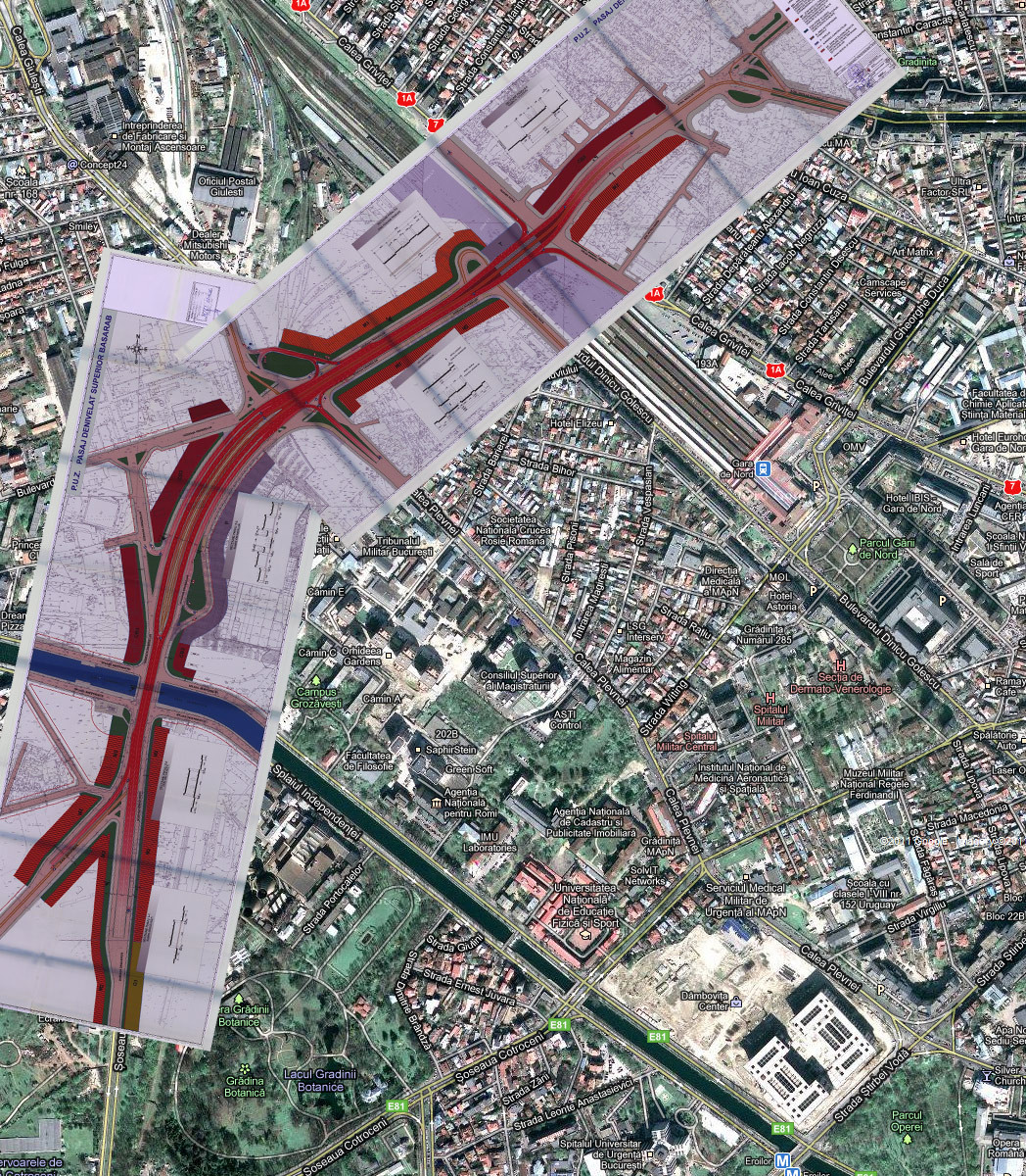 Harta, Pasajul Basarab