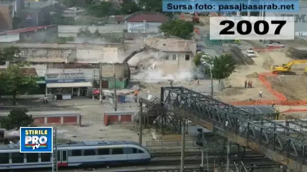 ANIMATIE: constructia Pasajului Basarab 2007-2011