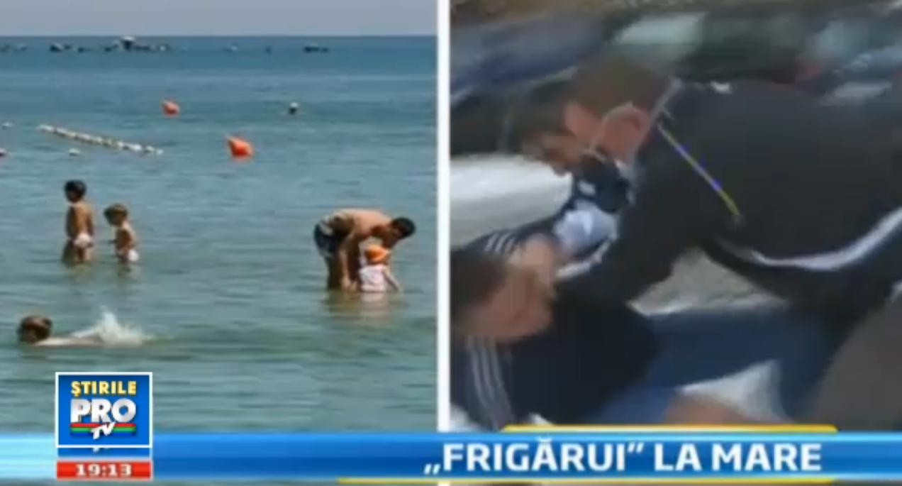 Romania in mijlocul lui iunie: la mare te prajesti la soare, la munte te bati cu bulgari