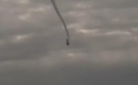 Ultimul zbor al unui pilot polonez. Prabusire violenta in rau. VIDEO