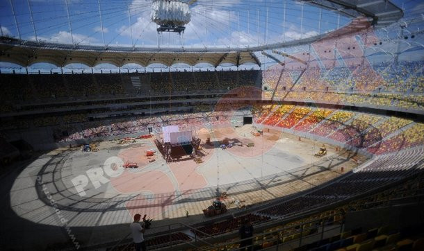 GALERIE FOTO Asa arata ACUM "National Arena"! Oprescu: "Suntem in contratimp"