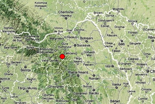 Cutremur de 4.5 grade, langa Gura Homorului