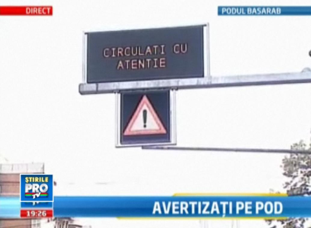 Pasajul Basarab, singurul pod din tara cu sistem de avertizare in caz de cutremur. VIDEO
