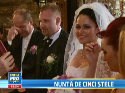 Nunta de 100.000 de euro. Solista de muzica populara Marinela Parvu s-a maritat