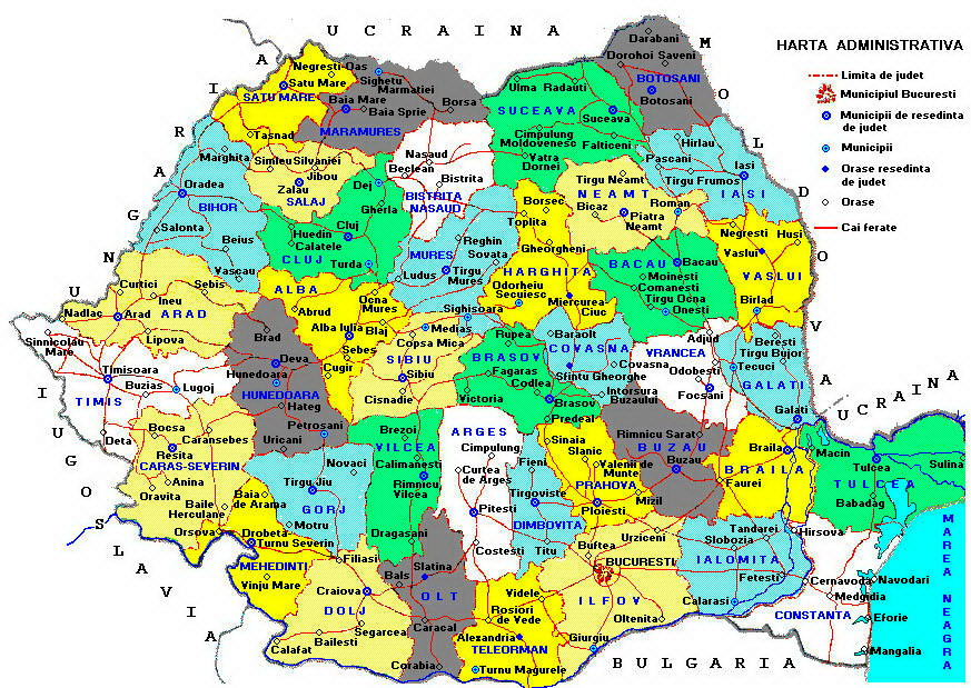 Romania se schimba. Raman 41 de judete, dar tara se reorganizeaza. Cum te influenteaza modificarile