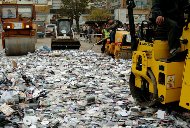 Ce muzica este cea mai piratata si ce orase conduc in topul "piratilor"