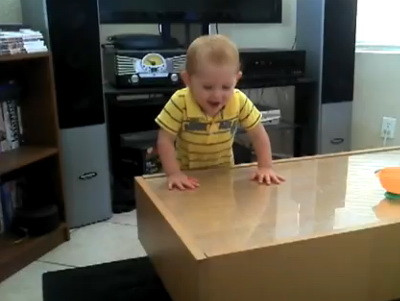 VIDEO / Pustiul asta e cel mai mare fan al rockului! Vezi un video super amuzant!