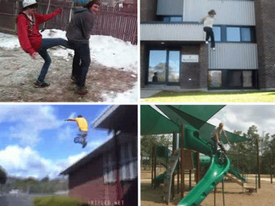 VIDEO / Tipii astia au vrut sa imite Jackass dar au esuat lamentabil!