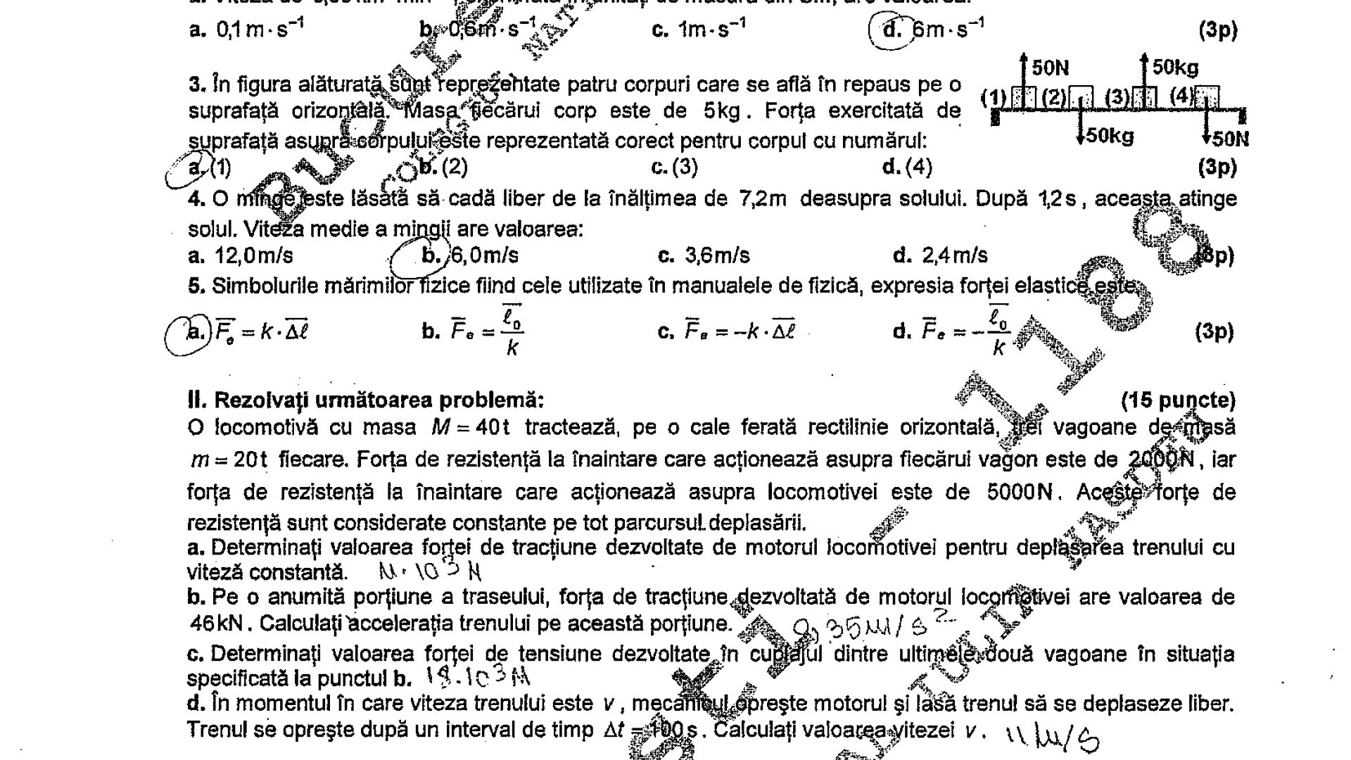Bac 2011: Subiectele la Fizica, "facute sa strice mediile". Constanta lui Planck, tensiunea in tija