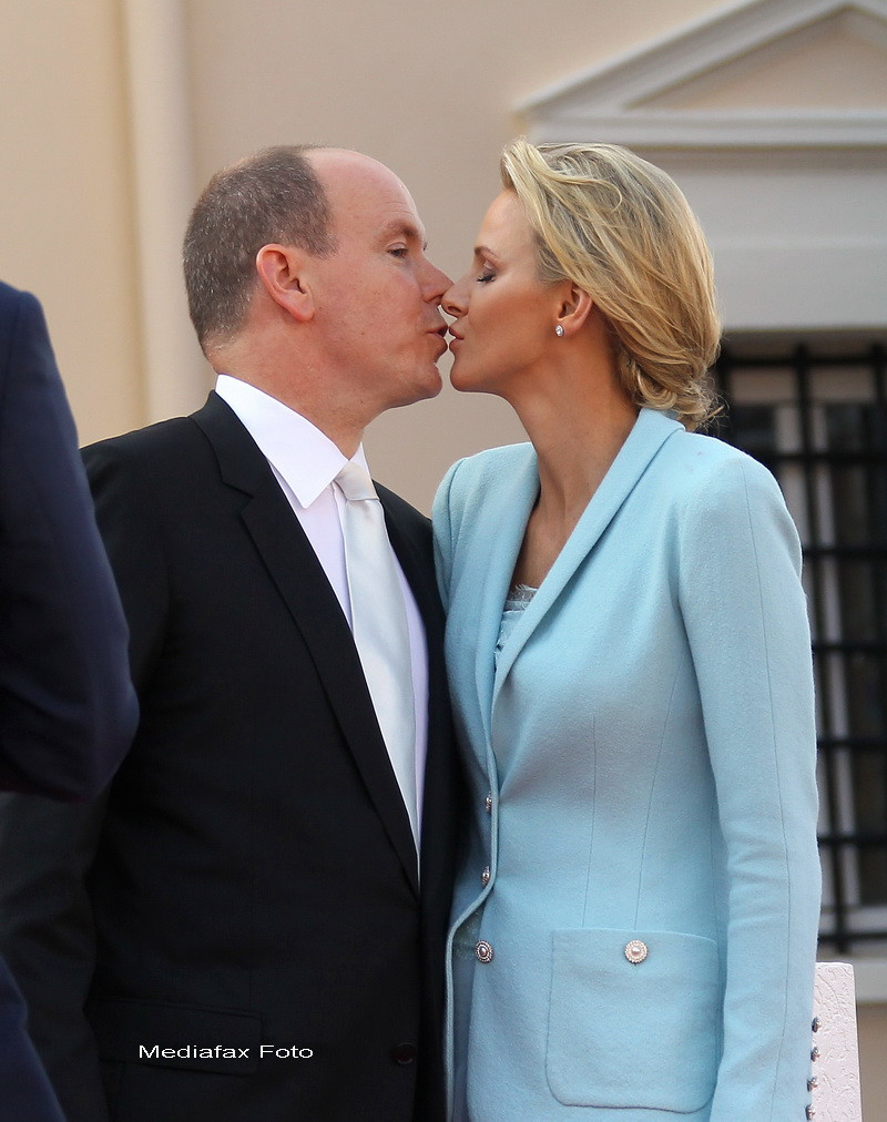 Casatoria civila a Printul Albert de Monaco in imagini. Ce rochie a purtat noua printesa. FOTO