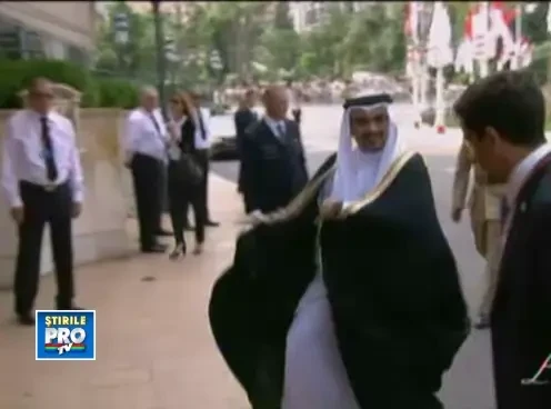 Nadia, Ilie Nastase, Printul Paul si printesa Lia, pe covorul rosu de la Monaco. VIDEO