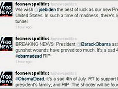 Contul de Twitter al postului Fox News