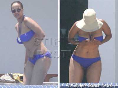 Candva avea 90-60-90. Acum, 90+60+90. GALERIE FOTO