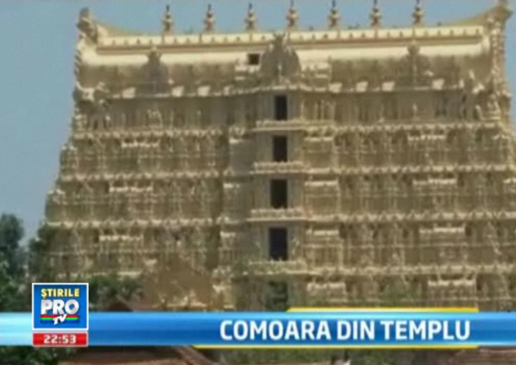 Un templu hindus din India, mai ceva ca pestera lui Ali Baba.E plin de bijuterii si pietre pretioase