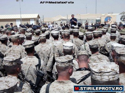 David Cameron in Afganistan
