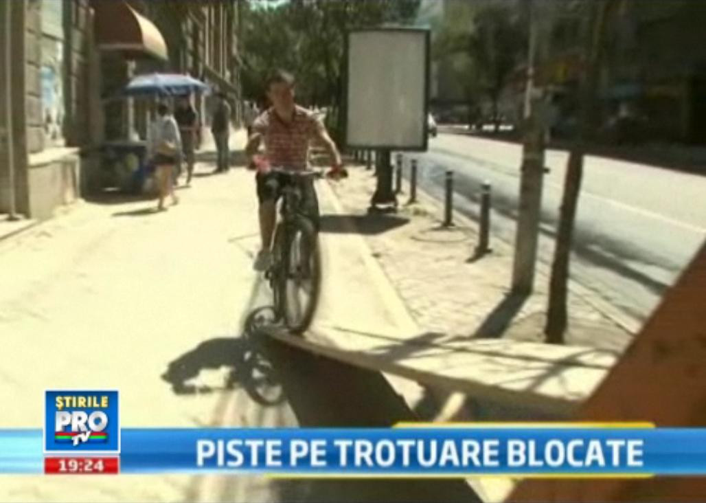 10 milioane de euro pentru ca pistele de biciclisti sa nu mai arate asa. VIDEO