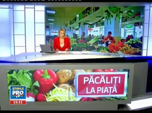 CAMERA ASCUNSA: Cumparam legume si fructe, romanesti doar pe eticheta. Cum suntem pacaliti la piata