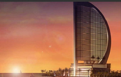 Hotelul corabie de 430 mil. dolari care zgarie cerul Americii Latine. GALERIE FOTO