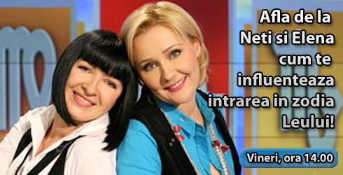 Neti Sandu si Elena Lasconi: cum te influenteaza intrarea in zodia Leului