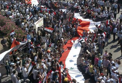 Proteste in Siria. 13 manifestanti au fost impuscati de fortele de ordine