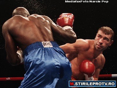 Lucian Bute si Jean Paul Mendy