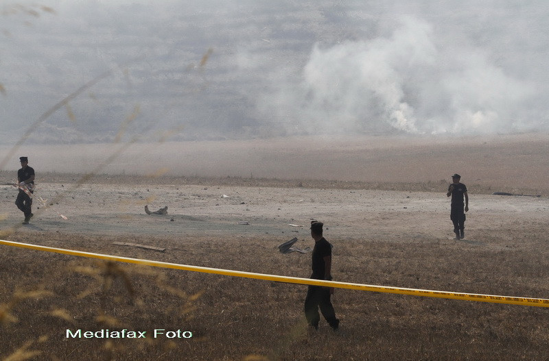 Un crater urias si dezastru total pe o raza de cativa km. Marturia unui roman din iadul cipriot