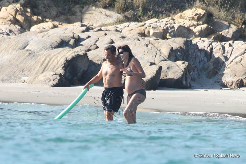 "M-am saturat sa fiu insarcinata". Carla Bruni Sarkozy, exasperata