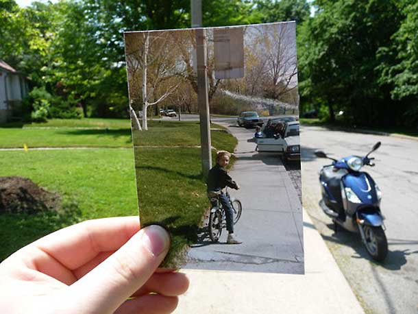 Amintirile trecutului prind viata. Vezi experimentul care a adunat 4 mil. clickuri pe internet. FOTO